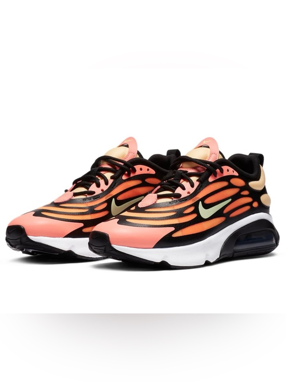Nike Air Max 200 Sunrise sneakers / Exosense black melon tint Butterfly